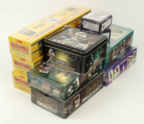 1990-93 Baseball & Basketball Unopened Cards & Sets 