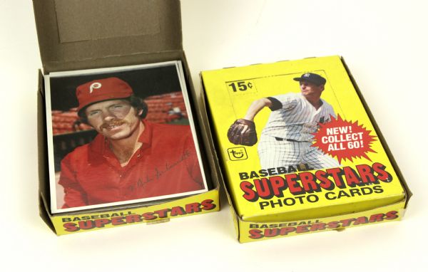1980 Topps Baseball Jumbo 5" x 7" Card - Lot of 59 w/ Nolan Ryan Pete Rose Mike Schmidt George Brett 