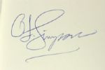 1984-2004 Sporting Greats Signed Book - Lot of 5 w/ OJ Simpson Gordie Howe Phil Simms Michael Strahan - JSA 