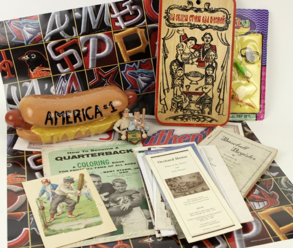 2000 Major League Baseball Poster - Lot of 9 With Extra Toys & Trinkets