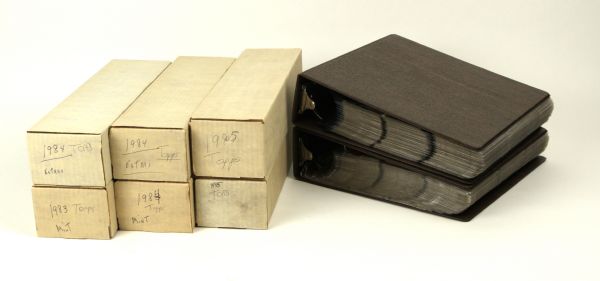 1983-85 Topps Baseball Sets - Lot of 3 & Extras - Total of 5000 Cards