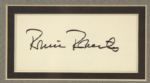 1950-68 Philadelphia Phillies Greats Signed Cut Display - Robin Roberts Eddie Sawyer & Johnny Callison - JSA 
