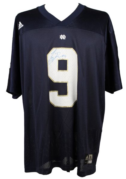 1988 Tony Rice Notre Dame Signed Jersey - JSA 