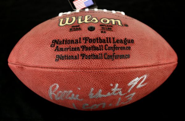 1990s Reggie White Green Bay Packers Signed ONFL (Tagliabue) Football - JSA 