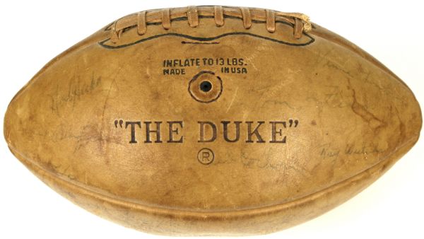 1965 Green Bay Packers Team-Signed Wilson Rozelle Football w/ 45 Sigs Incl. Vince Lombardi Henry Jordan Ray Nitschke Paul Hornung Willie Davis Herb Adderley Jim Taylor Bart Starr - JSA