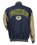 1990s Ray Nitschke Green Bay Packers Signed Jacket - JSA 