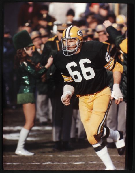 Ray Nitschke Green Bay Packers 11" x 14" Vern Biever Photo - From Biever Estate With Stamp