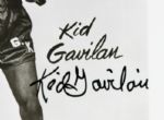 Kid Gavilan Middle Weight Champion Signed 8 x 10 Photo - JSA 