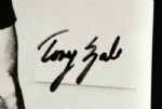 Tony Zale Boxing Great Signed 8 x 10 Photo - JSA 