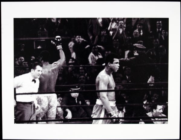 1971 Muhammad Ali vs. Joe Frazier Photo 