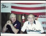 Carmen Basilio & Gene Fullmer Signed 8" x 10" Photo - JSA 