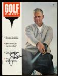 1962 Jack Nicklaus Signed Golf Digest Magazine - JSA 