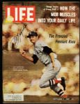 1967 Carl Yastrzemski Boston Red Sox Signed LIFE Magazine - JSA 