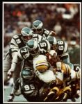 1970s Green Bay Packers 11 x 14 Original Photo - Lot of 5 From Vern Biever Estate - Biever Stamp 