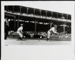 1901-06 Honus Wagner Pittsburgh Pirates Jumbo 16" x 20" Original Photo (MEARS Photo LOA) - Lot of 2