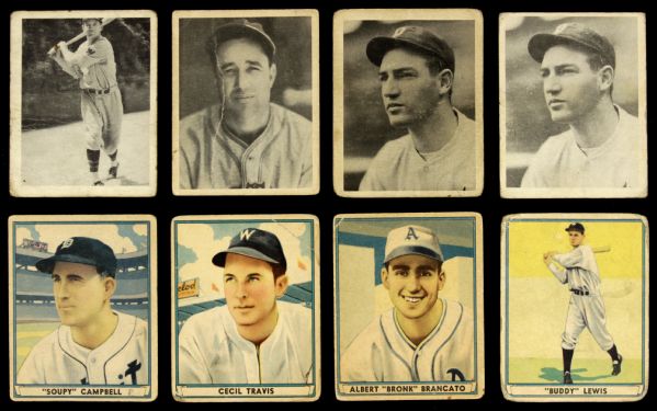 1939-41 Play Ball - Lot of 8 