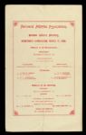 1888 Harvard Athletic Association Gymnastics Meet Program