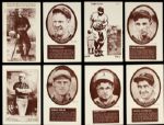 1975 Sport Hobbyist Card - Lot of 21 With King Kelly Babe Ruth Tris Speaker Christy Mathewson 