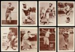 1975 Sport Hobbyist Card - Lot of 21 With King Kelly Babe Ruth Tris Speaker Christy Mathewson 