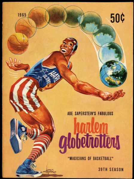 1965 Harlem Globetrotters Program 