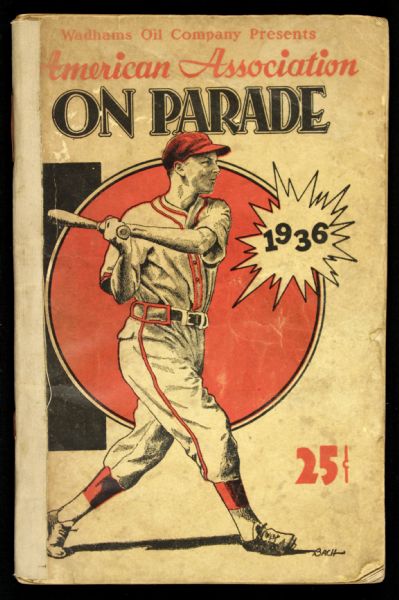 1936 American Association On Parade Book
