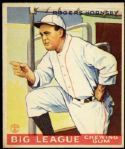 1933 Rogers Hornsby St. Louis Browns Goudey #188 Card