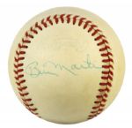 1980s Billy Martin New York Yankees Single Signed OAL (MacPhail) Baseball - JSA 