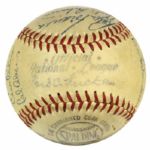 1951 Brooklyn Dodgers Team Signed ONL (Frick) Baseball w/ 24 Sigs. Incl. Jackie Robinson Roy Campanella Duke Snider - JSA Full Letter