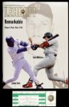 1988-2001 Mark McGwire St. Louis Cardinals Home Run Ticket & Program Sammy Sosa Chicago Cubs Program Ticket - Lot of 3