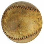 1933  St. Louis Cardinals Team Signed Official Leauge Baseball w/ 20+ Sigs. Incl. Pepper Martin (MEARS Auction LOA)