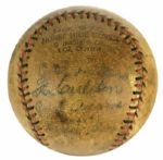 1933  St. Louis Cardinals Team Signed Official Leauge Baseball w/ 20+ Sigs. Incl. Pepper Martin (MEARS Auction LOA)