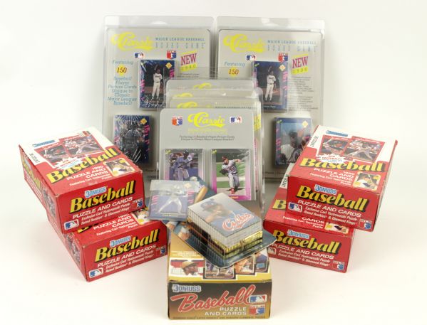 1987-90 Baseball Cards, Puzzles and Games