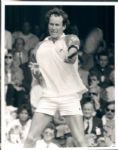 1970-90s Tennis - John McEnroe Boris Becker TSN Collection Archives Original 8 x 10 Photo (Sporting News Collection Hologram/MEARS Photo LOA) - Lot of 28