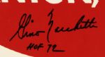 1980s Massive Pro Football Hall of Fame Festival 20 x 20 Signed Sign w/ Gino Marchetti Boby Lilly Joe Perry Charley Taylor Leroy Kelly - JSA 