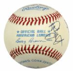1980s Milwaukee Brewers Greats Signed Baseball w/ Robin Yount Jim Ganter Paul Molitor - Lot of 2 - JSA 