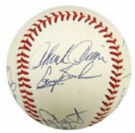 1980s Milwaukee Brewers Greats Signed Baseball w/ Robin Yount Jim Ganter Paul Molitor - Lot of 2 - JSA 