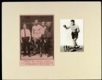 Max Baer Signed Postcard With Matted Photo - JSA 