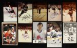 Hockey Greats Signed Collection - Lot of 54 w/ Bobby Hull Bob Clarke Denis Savard - JSA 
