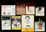 Hockey Greats Signed Collection - Lot of 54 w/ Bobby Hull Bob Clarke Denis Savard - JSA 
