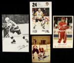 Hockey Greats Signed Collection - Lot of 54 w/ Bobby Hull Bob Clarke Denis Savard - JSA 