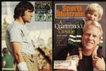 1970s-80s Football Signed Photo & Check Collection - Lot of 26 With Joe Namath Crazylegs Hirsch Dierdorf Dickerson Stabler Boomer - JSA 