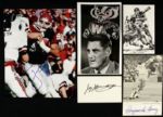1970s-80s Football Signed Photo & Check Collection - Lot of 26 With Joe Namath Crazylegs Hirsch Dierdorf Dickerson Stabler Boomer - JSA 