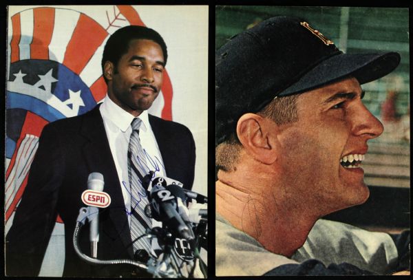 1980s Baseball Magazine Photo Signed Collection - Lot of 18 w/ Gary Carter Winfield Wearver Rickey Henderson Reggie Jackson Fisk Sparky Anderson - JSA