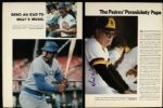 1980s Baseball Magazine Photo Signed Collection - Lot of 18 w/ Gary Carter Winfield Wearver Rickey Henderson Reggie Jackson Fisk Sparky Anderson - JSA