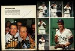 1980s Baseball Magazine Photo Signed Collection - Lot of 18 w/ Gary Carter Winfield Wearver Rickey Henderson Reggie Jackson Fisk Sparky Anderson - JSA
