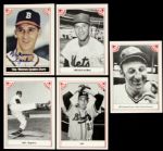 1983 The Warren Spahn Milwaukee Braves Signed Set - Lot of 5 - JSA 
