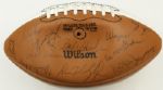1975 San Francisco 49ers Team Signed Football w/ 37+ Signatures Incl. Steve Spurrier Bullet Bob Hayes - JSA
