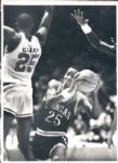 1986-88 Danny Manning Kansas Jayhawks The Sporting News Collection Archives Original Photo (Sporting News Collection Hologram/MEARS Photo LOA) - Lot of 7