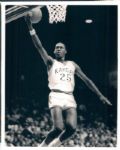 1986-88 Danny Manning Kansas Jayhawks The Sporting News Collection Archives Original Photo (Sporting News Collection Hologram/MEARS Photo LOA) - Lot of 7