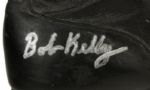 1940s Chick Maggioli Notre Dame Fighting Irish Game Worn Signed Cleats Also Signed by Joe Yonto Bill Gay & Bob Kelly (MEARS Auction LOA)